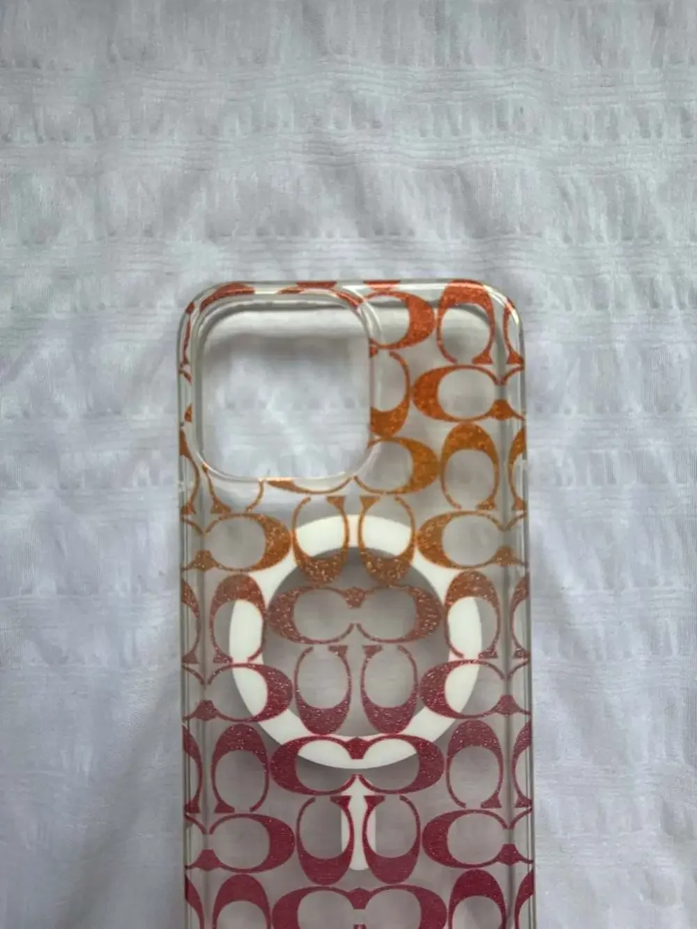 Coach Ombré Signature C Protective MagSafe Case for iPhone 15 Pro Max